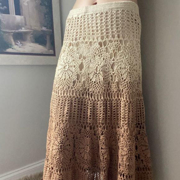 Kocastar Crocheted Bohemian Long Skirt - Picture 2 of 7